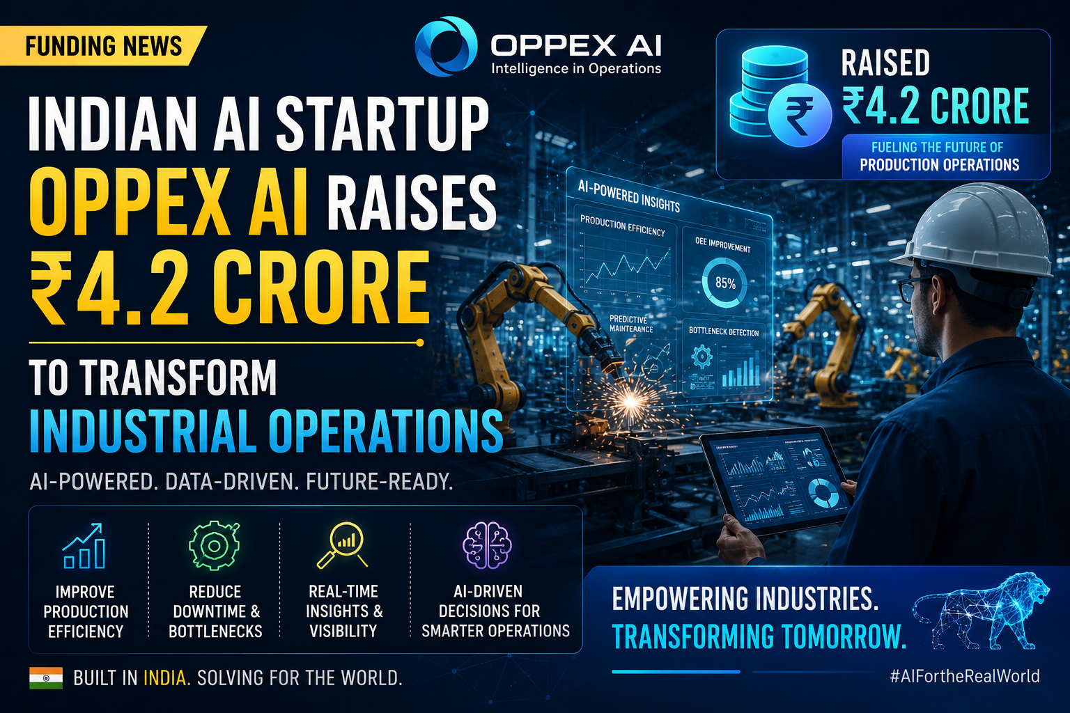 Indian AI Startup Oppex AI Raises