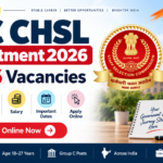 SSC CHSL Recruitment 2026